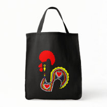 The Legend of the Rooster of Barcelos Canvas Bags
