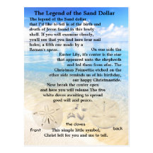 The Legend of the Sand Dollar Post Cards
