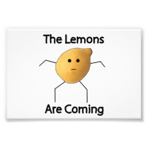 The Lemons are Coming! Photographic Print