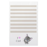 The letter paper of cats stationery