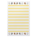 The letter paper of the cats personalized stationery