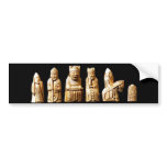 The Lewis Chessmen Bumper Sticker bumper stickers