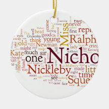 The Life and Adventures of Nicholas Nickelby Christmas Tree Ornaments