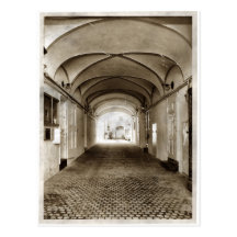 The light at the end of the tunnel postcard