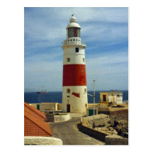 The Lighthouse at Europa Point Postcard