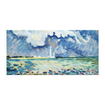The Lighthouse at Gatteville canvas prints