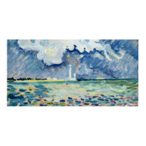 The Lighthouse at Gatteville posters