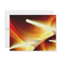 The Lights - Modern Abstract Sci-Fi Invites