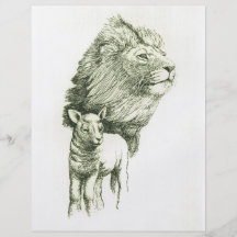 THE LION & THE LAMB CUSTOM FLYER