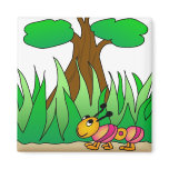 The Little Caterpillar Refrigerator Magnet