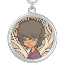 The Little Dreamer - Zayoni Medallion Back Personalized Necklace