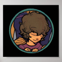 The Little Dreamer - Zayoni Medallion Front Posters