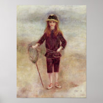 The Little Fisherwoman  1879 Print