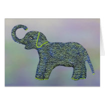 The Little Jade Elephant Card