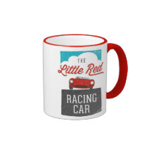 The Little Red Racing Car Double Logo Mug
