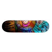 The Living Earth Skateboard