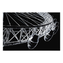 The London Eye Art Photo Print