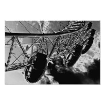 The London Eye Art Photo Print