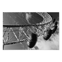 The London Eye Art Photo Print