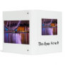 The London Eye at Night 3 Ring Binder