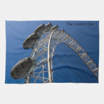 The London Eye Kitchen Towel