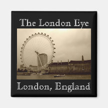 The London Eye, London, England magnet
