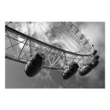 The London Eye Photographic Print