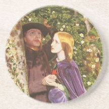 The Long Engagement by Arthur Hughes Coaster