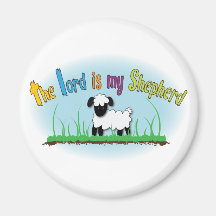 The Lord is my Shepherd Christian magnet