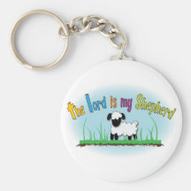 The Lord is my Shepherd keychain