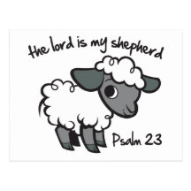 The Lord is my Shepherd Postcards