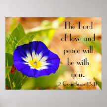 The Lord of love bible verse reminder Posters