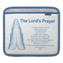 The Lord's Prayer iPad Sleeves
