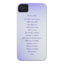 The Lord's Prayer iPhone 4 Case-Mate Case