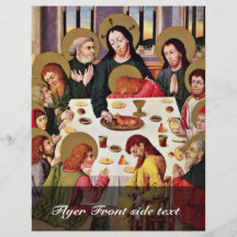 The Lord'S Supper By Meister Des Hausbuches (Best Full Color Flyer