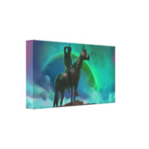 The Lost Indian Wrapped Canvas Painting Canvas Print