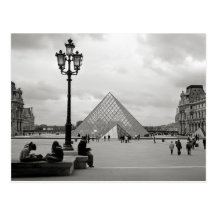 The Louvre Glass Pyramid Postcard