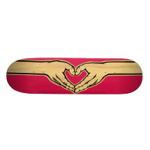 The Love Movement "Hearthands" Skate Board Decks