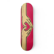 The Love Movement "Hearthands" Skate Board Decks