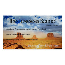 The Loveless Sound Business Card Template
