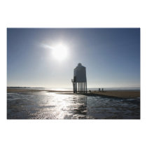 The Low Lighthouse, Burnham on Sea, Somerset, UK Photo Art