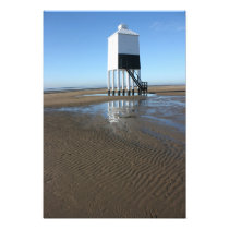 The Low Lighthouse, Burnham on Sea, Somerset, UK Photographic Print