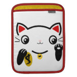The lucky cat iPad sleeves