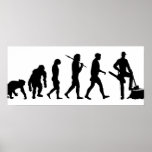The Lumberjack tree feller loggers bunyan work Print