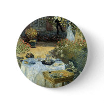 The Luncheon by Claude Monet Buttons