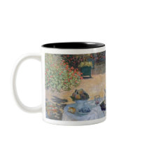 The Luncheon: Monet's garden at Argenteuil Coffee Mug