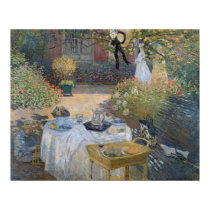 The Luncheon: Monet's garden at Argenteuil posters