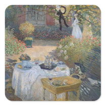 The Luncheon: Monet's garden at Argenteuil Stickers