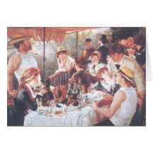 The Luncheon of the Boating Party Cards