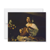 The Lute Player By Michelangelo Merisi Da Caravagg Invites